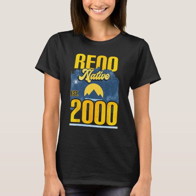 Reno Native Est 2000 1 T-Shirt (Front)