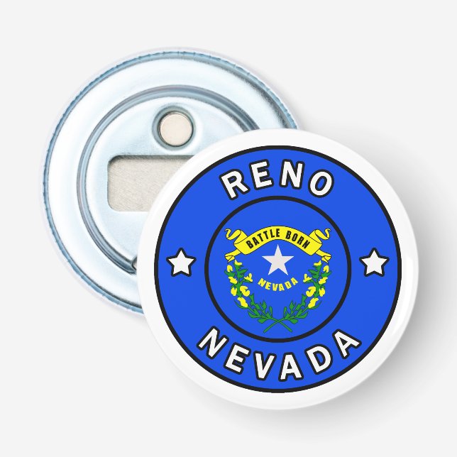 Reno Nevada Bottle Opener (Front)