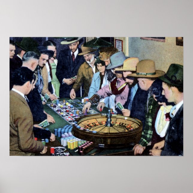 Reno Nevada Roulette Poster (Front)