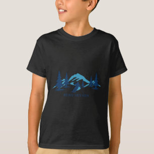 Reno Nevada Ski Resort Skiing Skier T-Shirt