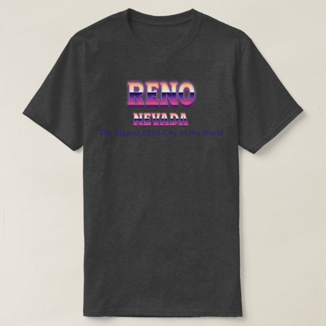 Reno Nevada T-Shirt (Design Front)
