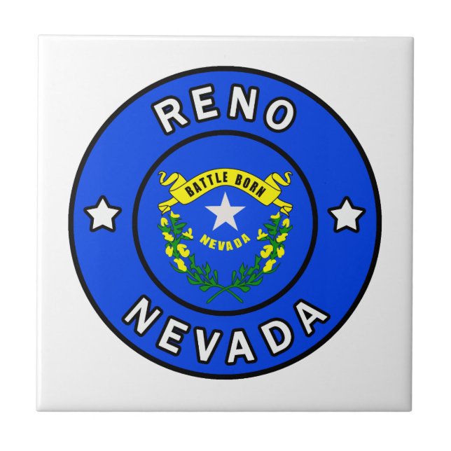Reno Nevada Tile (Front)