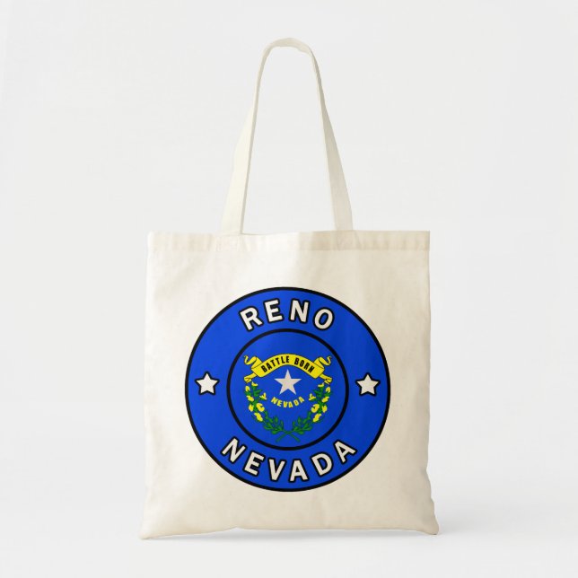 Reno Nevada Tote Bag (Front)
