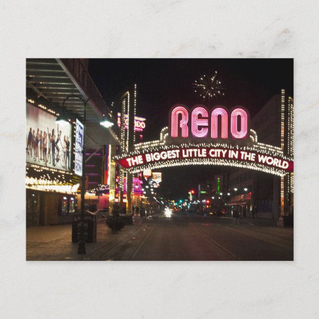 Reno NV Postcard (Front)