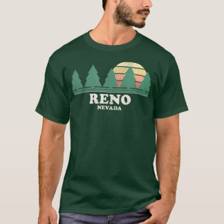 Reno NV Vintage Throwback  Retro 70s Design  T-Shirt