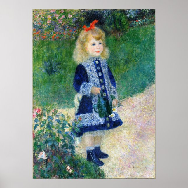 Renoir: A Girl With A Watering Can Poster (Front)