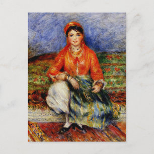 Renoir - Algerian Girl Postcard