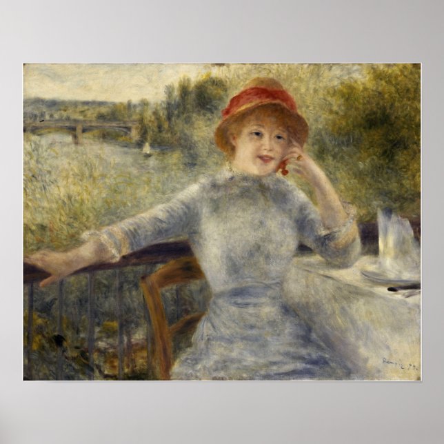 Renoir - Alphonsine Fournaise Poster (Front)