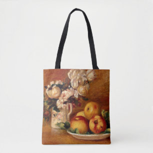 Renoir - Apples and Flowers Tote Bag