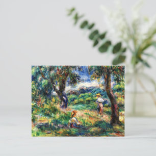 Renoir - Blue Landscape Postcard