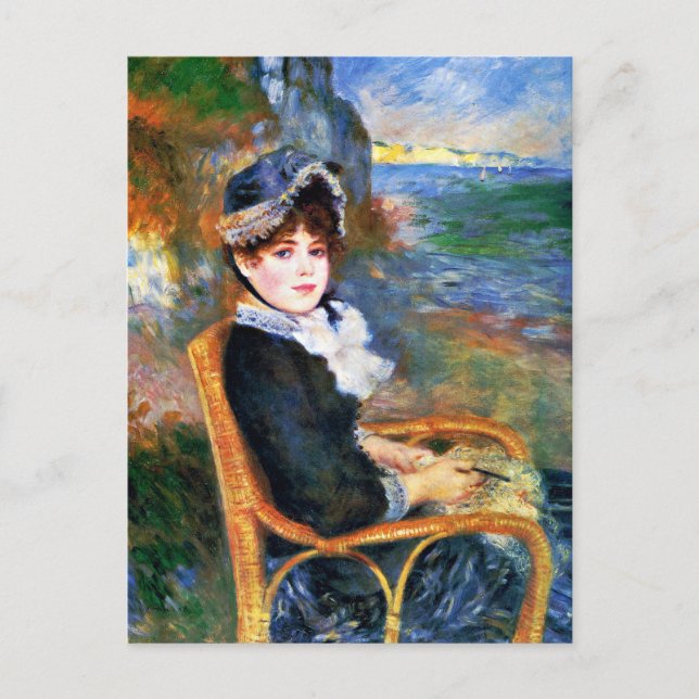 Renoir - By the Seashore Postcard (Front)