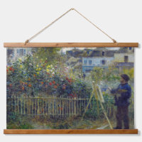 Renoir - Claude Monet Painting in his Garden
