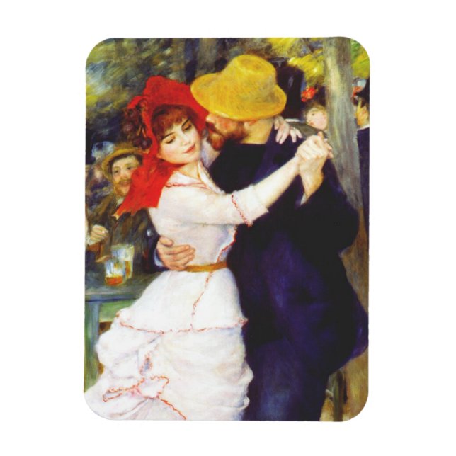Renoir Dance at Bougival Magnet (Vertical)