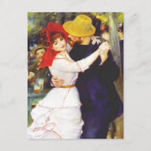 Renoir Dance at Bougival Postcard