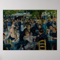 Renoir - Dance At Le Moulin De La Galette