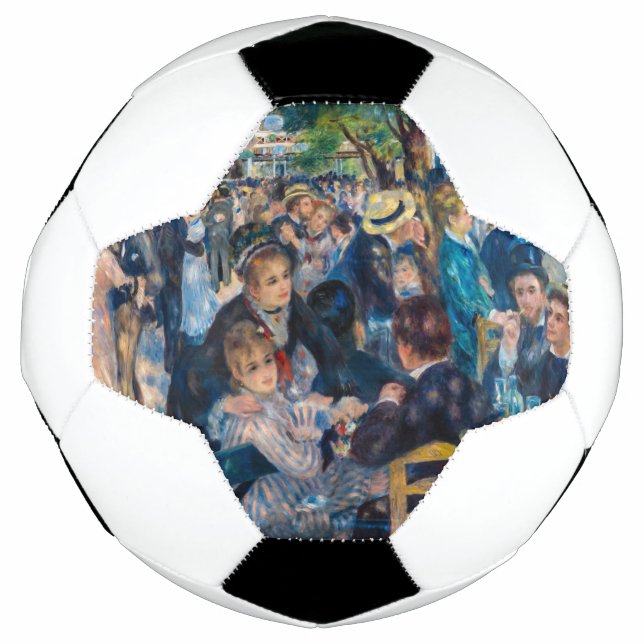 Renoir - Dance at Le Moulin de la Galette Soccer Ball (Front)