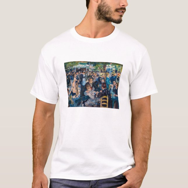 Renoir - Dance at Le Moulin de la Galette T-Shirt (Front)