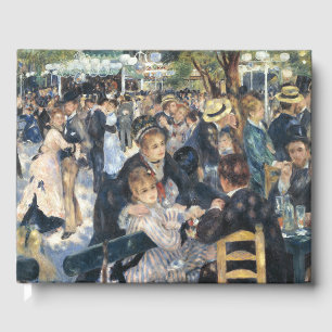 Renoir Dance at Moulin de la Galette Vintage Guest Book
