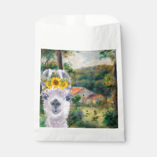 Renoir Environs of Briey and the Fancy Llama Favour Bags