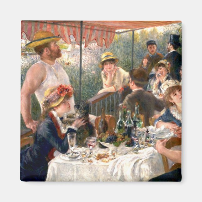 Renoir French Luncheon Boating Party Magnet (Front)
