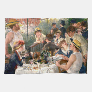 Renoir French Luncheon Boating Party Tea Towel