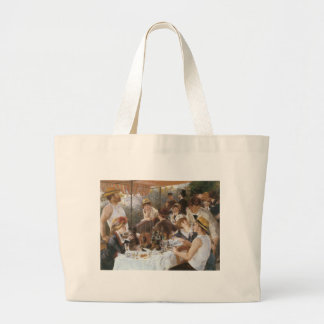 Renoir, Luncheon of the Boating Party, 1880 Large Tote Bag