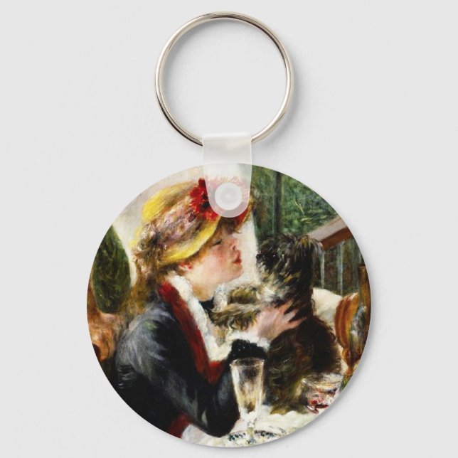 Renoir Luncheon of the Boating Party Key Chain (Front)