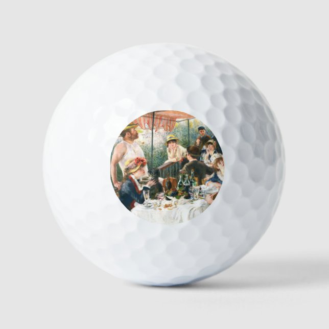 Renoir  Luncheon of the Boating Party Renoir    Golf Balls (Front)