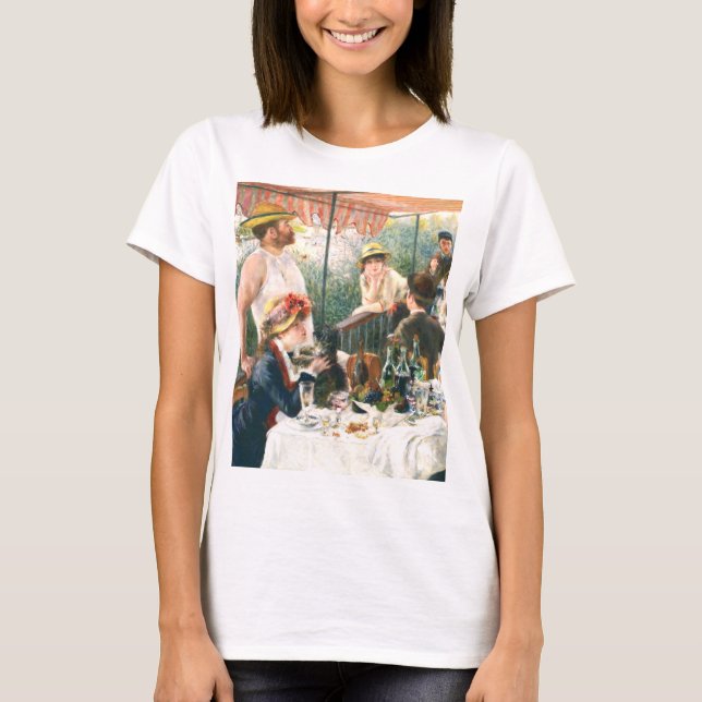 Renoir  Luncheon of the Boating Party Renoir    T-Shirt (Front)