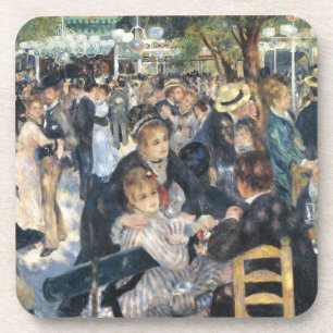Renoir Moulin Dance Galette Party Coaster