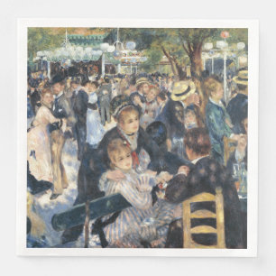 Renoir Moulin Dance Galette Party Napkin