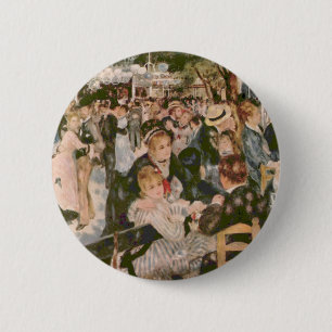 Renoir Painting 6 Cm Round Badge