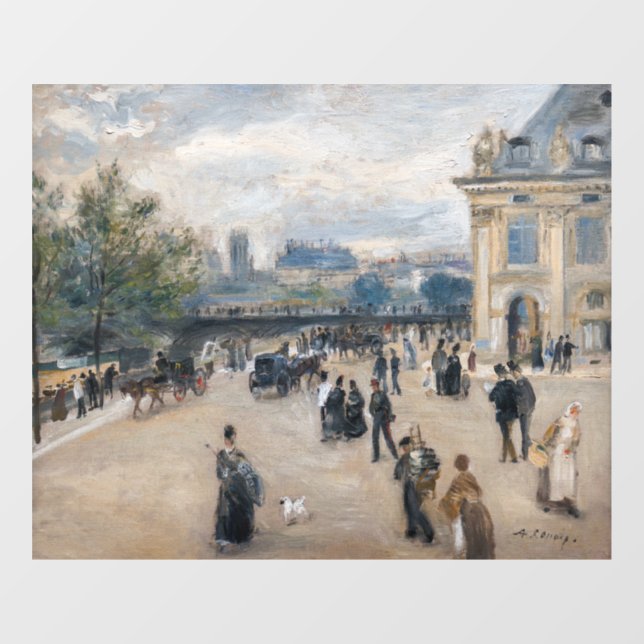Renoir - Paris, Institut au Quai Malaquais (Sheet)