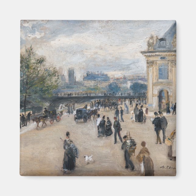 Renoir - Paris, Institut au Quai Malaquais Magnet (Front)