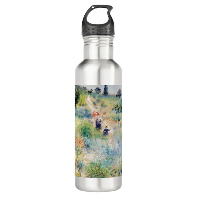 Renoir - Path Leading through Tall Grass 710 Ml Water Bottle (Front)