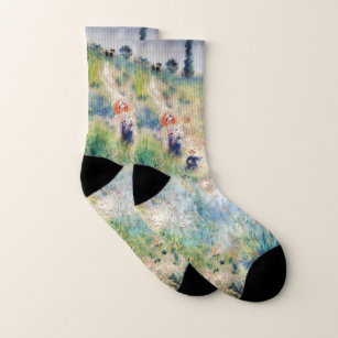 Renoir - Path Leading through Tall Grass Socks