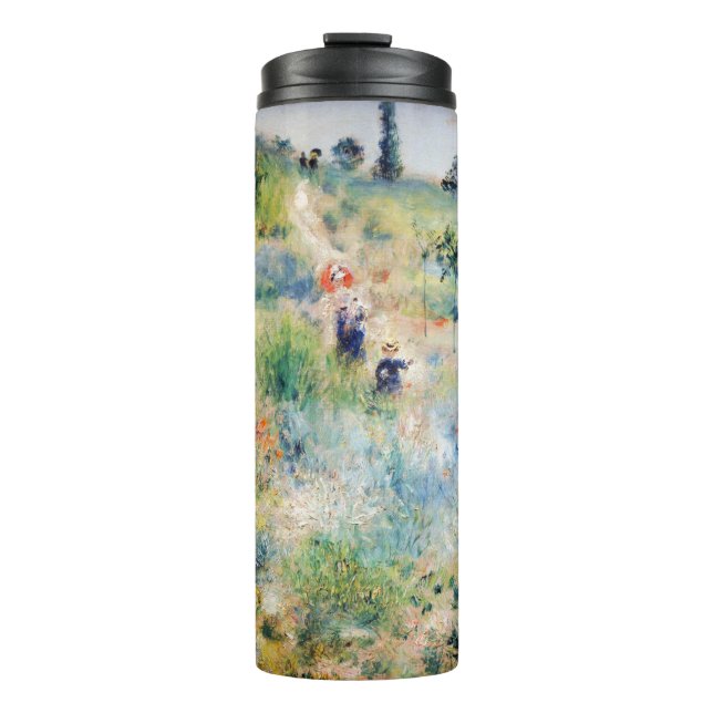 Renoir - Path Leading through Tall Grass Thermal Tumbler (Front)