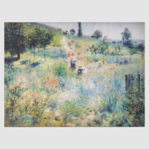 Renoir - Path Leading through Tall Grass Tissue Paper