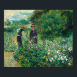 Renoir, Picking Flowers Poster<br><div class="desc">Picking Flowers,  1875. Oil on canvas,  54.3 x 65.2 cm. National Gallery of Art,  Washington.</div>