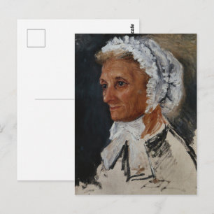 Renoir Portrait of the Artist's Mother Art Postcard