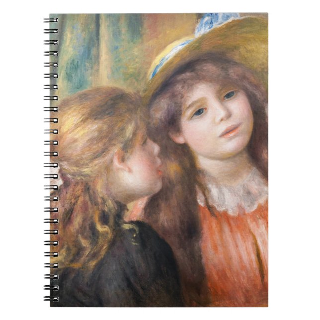 Renoir - Portrait of Two Little Girls Notebook (Front)