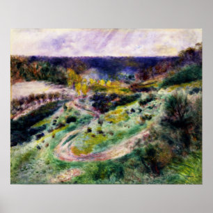 Renoir - Road At Wargemont Poster