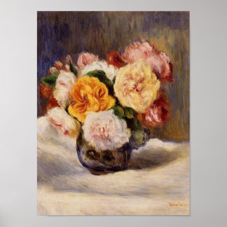 Renoir Rose Bouquet Print