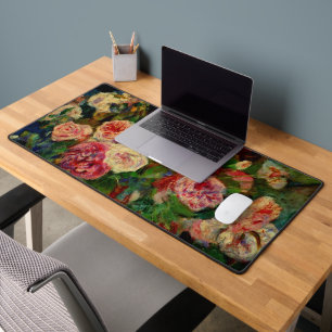 Renoir - Roses Desk Mat