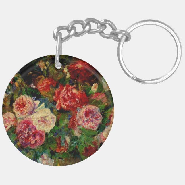 Renoir - Roses, Key Ring (Back Left)