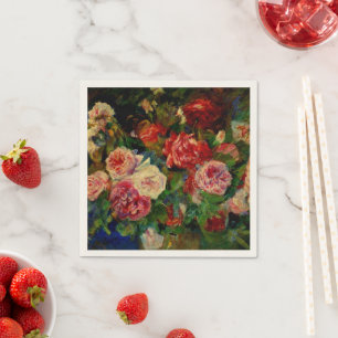 Renoir - Roses Napkin
