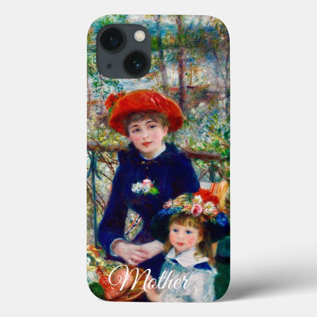 Renoir’s Mother and Child Case-Mate iPhone Case (Back)