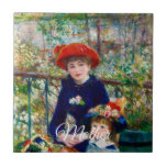 Renoir’s Mother and Child Tile<br><div class="desc">Add a personalized touch to your space with our customizable Renoir’s Mother and Child tiles — perfect for home decor, gifts, and creative design projects.</div>