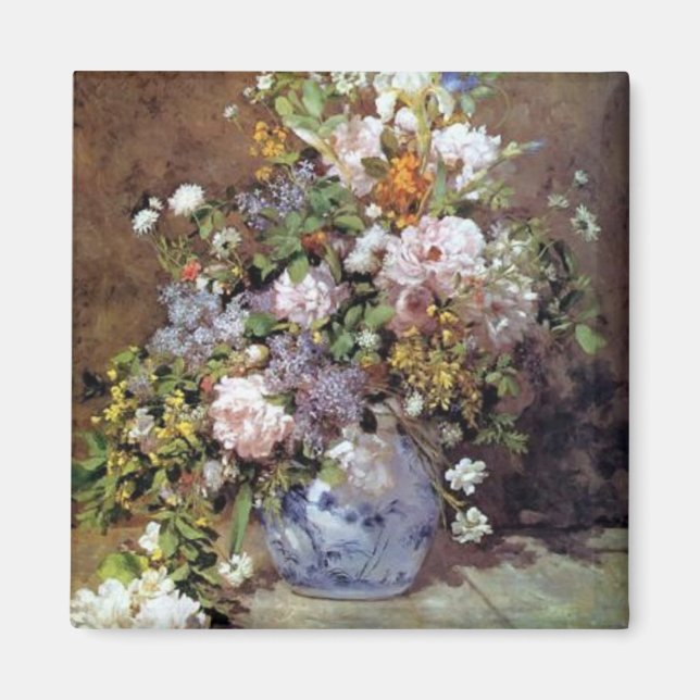Renoir - Spring Bouquet Magnet (Front)