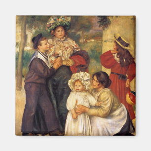 Renoir - The Artist's Family Magnet